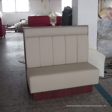 Sofa de salle à manger en cuir de style moderne en cuir